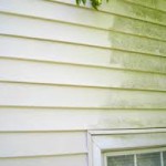 The process of pressure washing